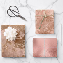 Chic Luxury Rose Gold Glitter Elegant Pink