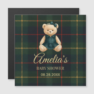 Chic Luxury Teddy Bear Baby Shower