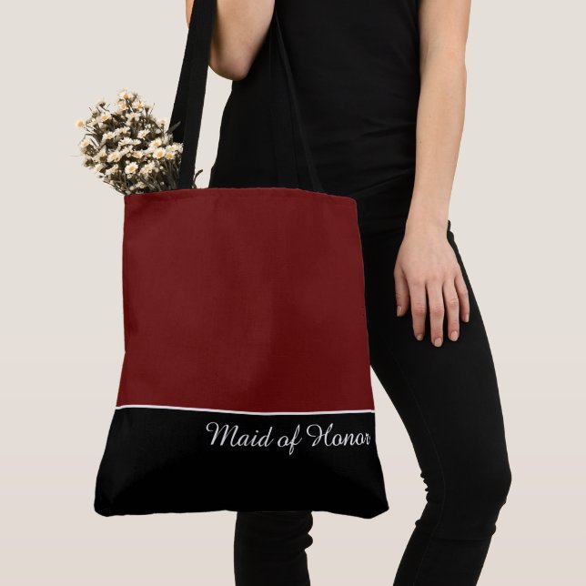 Chic Maid of Honour Tote Bag (Close Up)