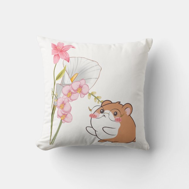 Chic Manhwa Portrait Cushion (Front)