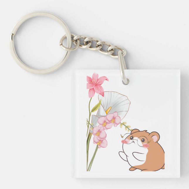 Chic Manhwa Portrait Key Ring (Front)