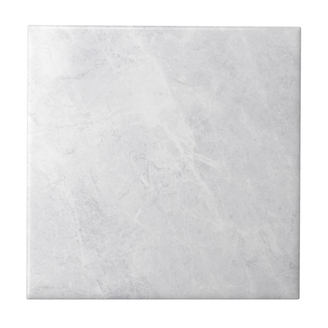 Chic Marble Finish Decorative 4.25" Square Ceramic Tile (Front)