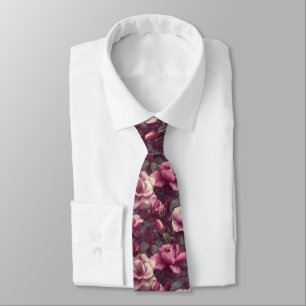 Chic Mens Fashion Gardenias Tie