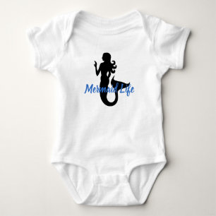 chic MERMAID LIFE Baby Bodysuit