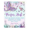  Chic Mermaid Pacifier Hunt Baby Shower Game Sign