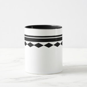 Chic Minimalist Diamond Mug