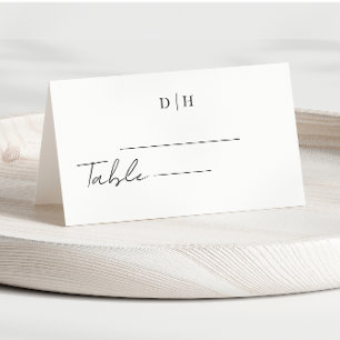 CHIC Minimalist Elegance Place Card