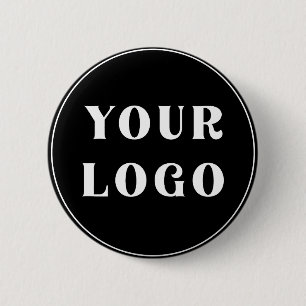 Chic, Minimalist, Stylish & Customisable 6 Cm Round Badge