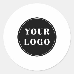 Chic, Minimalist, Stylish & Customisable Classic Round Sticker