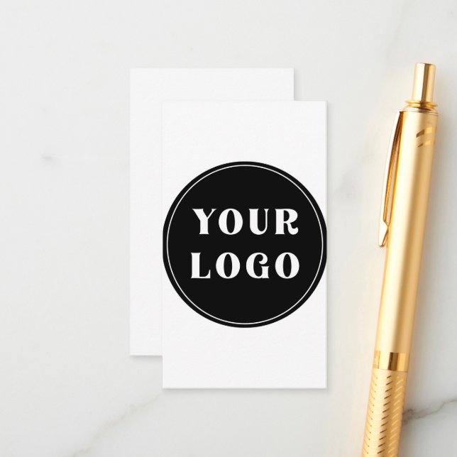 Chic, Minimalist, Stylish & Customisable Enclosure Card (Front/Back In Situ)