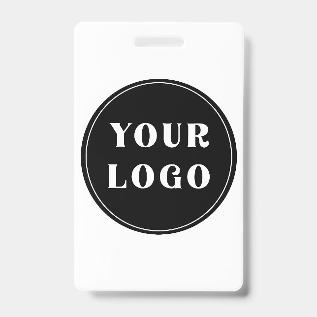 Chic, Minimalist, Stylish & Customisable ID Badge (Front)