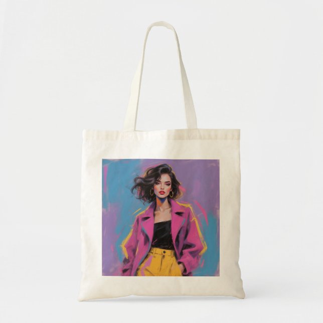 Chic Minimalist Tote Bag  (Front)