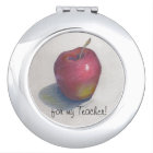 CHIC MIRROR COMPACT_"for my Teacher!" APPLE DESIGN