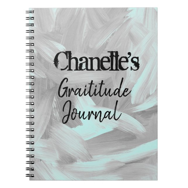 Chic Modern Artsy Gratitude Journal (Front)