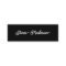 Chic Modern Black Script Social Media Influencer 