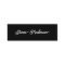 Chic Modern Black Script Social Media Influencer 