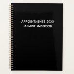 Chic Modern Black White 2024 Weekly Monthly  Planner<br><div class="desc">Chic Modern Black White 2024 Weekly Monthly Planner</div>