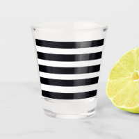 Chic Modern Classic Black And White Striped Cute