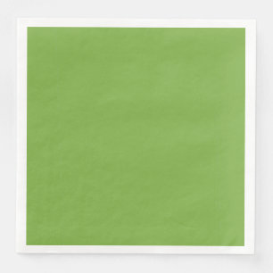 CHIC MODERN COOL GREEN SOLID NAPKIN