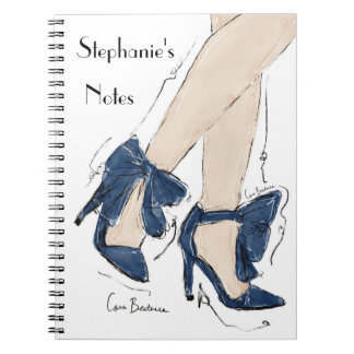 Chic Modern high heel shoe Notebook