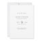 Chic Modern Photo Wedding Save the Date Template