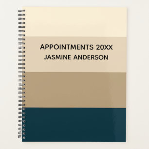 Chic Modern Retro vintage 2024 Weekly Monthly  Planner