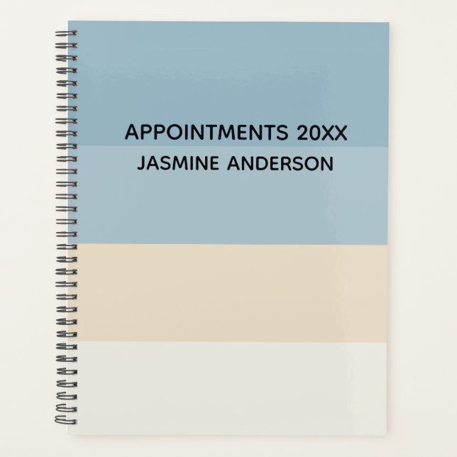 Chic Modern Retro vintage 2024 Weekly Monthly  Planner (Front)