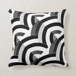 chic modern sophisticated chevrons cushion
