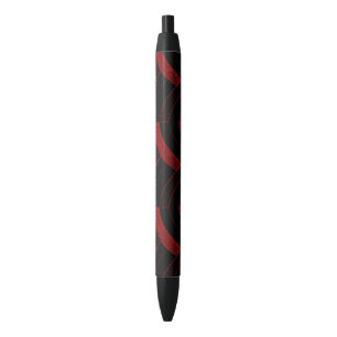chic modern stylish chevrons black ink pen