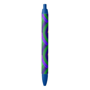 chic modern stylish chevrons black ink pen