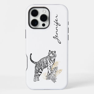 Chic Modern Tiger iPhone 16 Pro Max Case