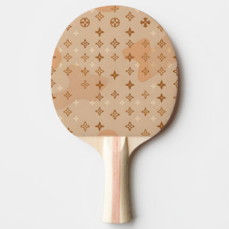 Chic Monogram Elegant Everyday Ping Pong Paddle