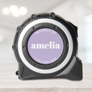 Chic Monogram Lavender Purple 1