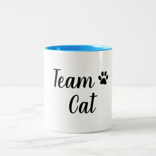 CHIC MUG_ TEAM CAT Two-Tone COFFEE MUG