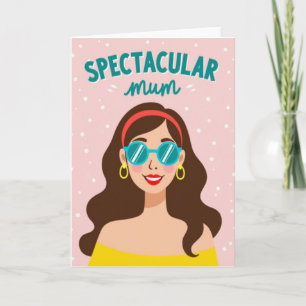 Chic Mum Portrait Card