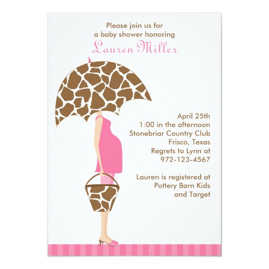 Chic Mum-to-Be Baby Shower Invitations