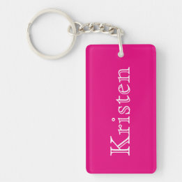 Chic Name Keychain