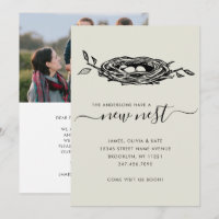 Chic New Nest Home Change of Address Photo Moving