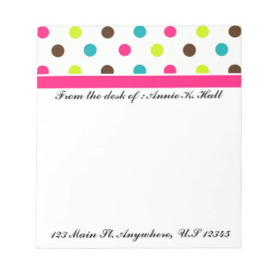 Chic Notepads By The Frisky Kitten