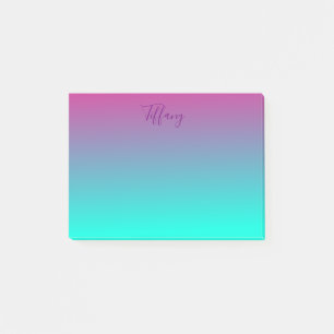 Chic ombre post-it notes