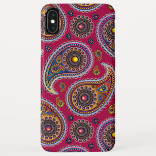 Chic Paisley Trendy Stylish Modern Girly Pattern Case-Mate iPhone Case