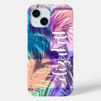 Chic Palm Tree Collage
