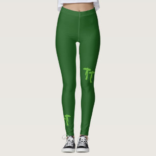 Chic Palm Trees - Green Leggings