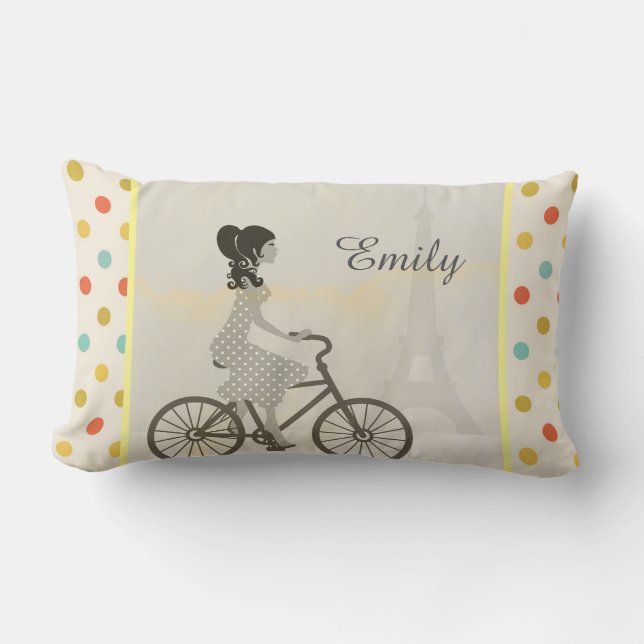 Chic Paris Lumbar Cushion (Front)