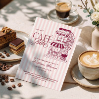 Chic Parisian Café Bébé French Baby Shower