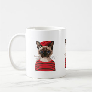 Chic Parisien Cat Mug