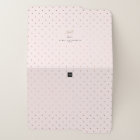 Chic Pastel Blush Pink Faux Gold Glitter Sunflower