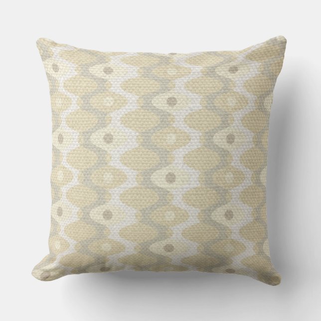 Chic Pastel Mid Century Pattern  Cushion (Front)