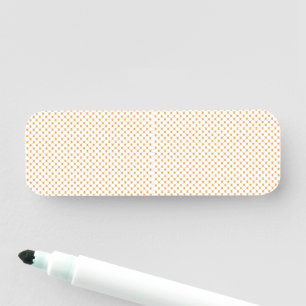 Chic Patterned Everyday Tote Bag Name Tag
