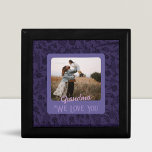 Chic Personalised Photo Text Grandmother Present Gift Box<br><div class="desc">Create a truly personalised and unique gift with our Chic Personalised Photo Text Gift Box! With the ability to customise the front of the box with your photo and text, you can make your gift stand out from the rest. Perfect for any occasion, our gift boxes are great for birthdays,...</div>